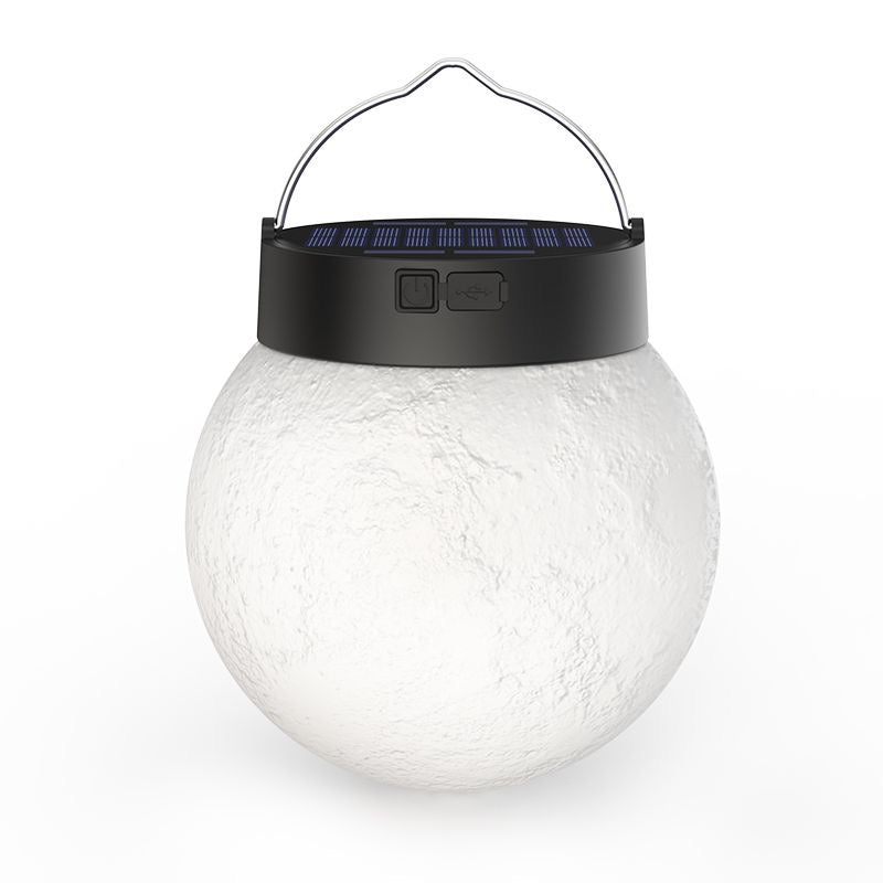 Solar - Powered Moon Lamp: Light Up Your World