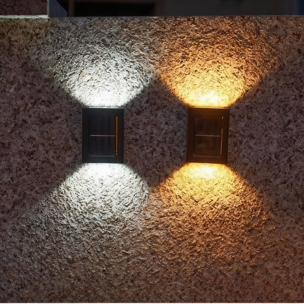 Solar - Powered Wall Light: Illuminate Your Space with Style