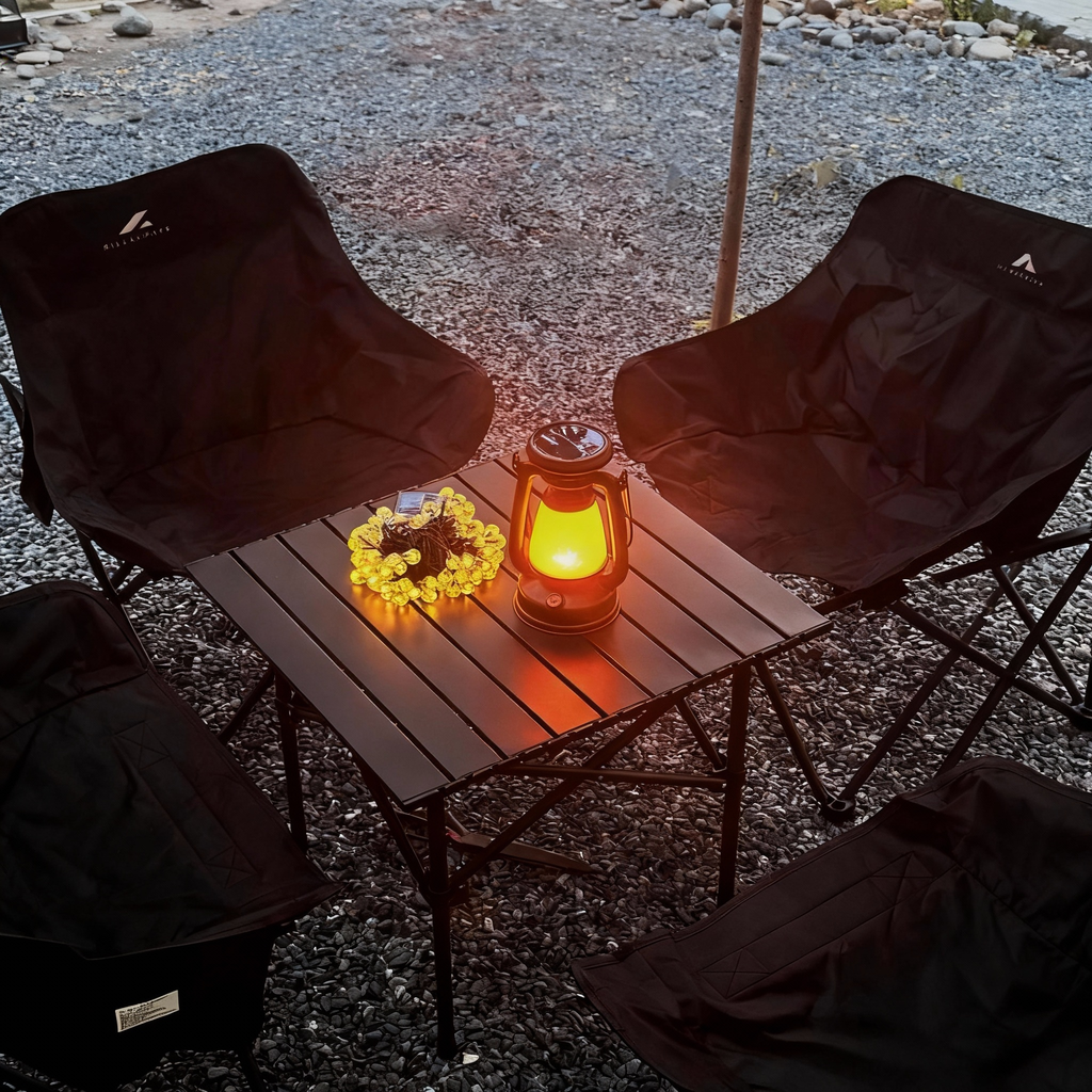 Solar Outdoor Camping Lamp - Ideal for Eco - friendly Adventures