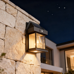 Solar - Powered Wall Lamp: Outdoor Elegance Meets Efficiency