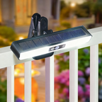 Solar Clip Light with Motion Sensor – Waterproof Outdoor Camping & Garden Light