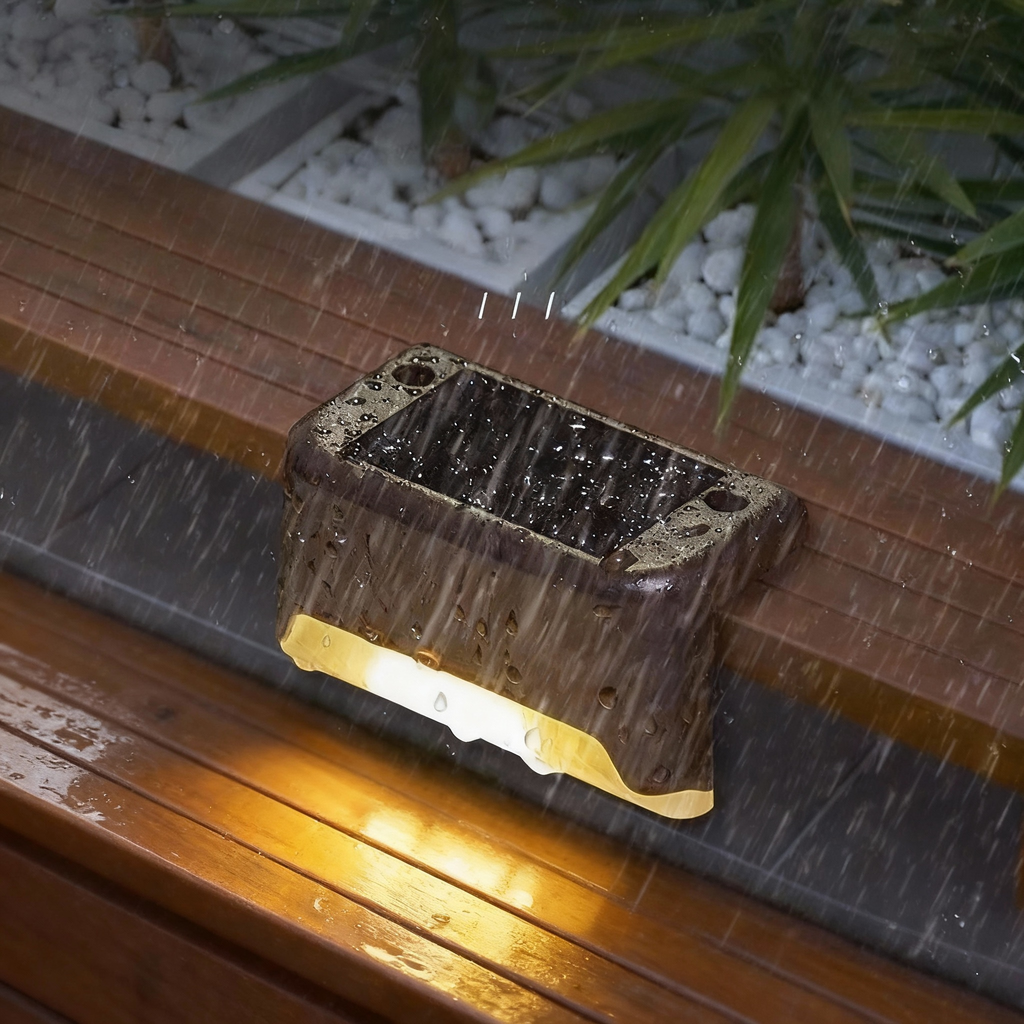 Waterproof Solar Stair Lights - Light Up Your Steps