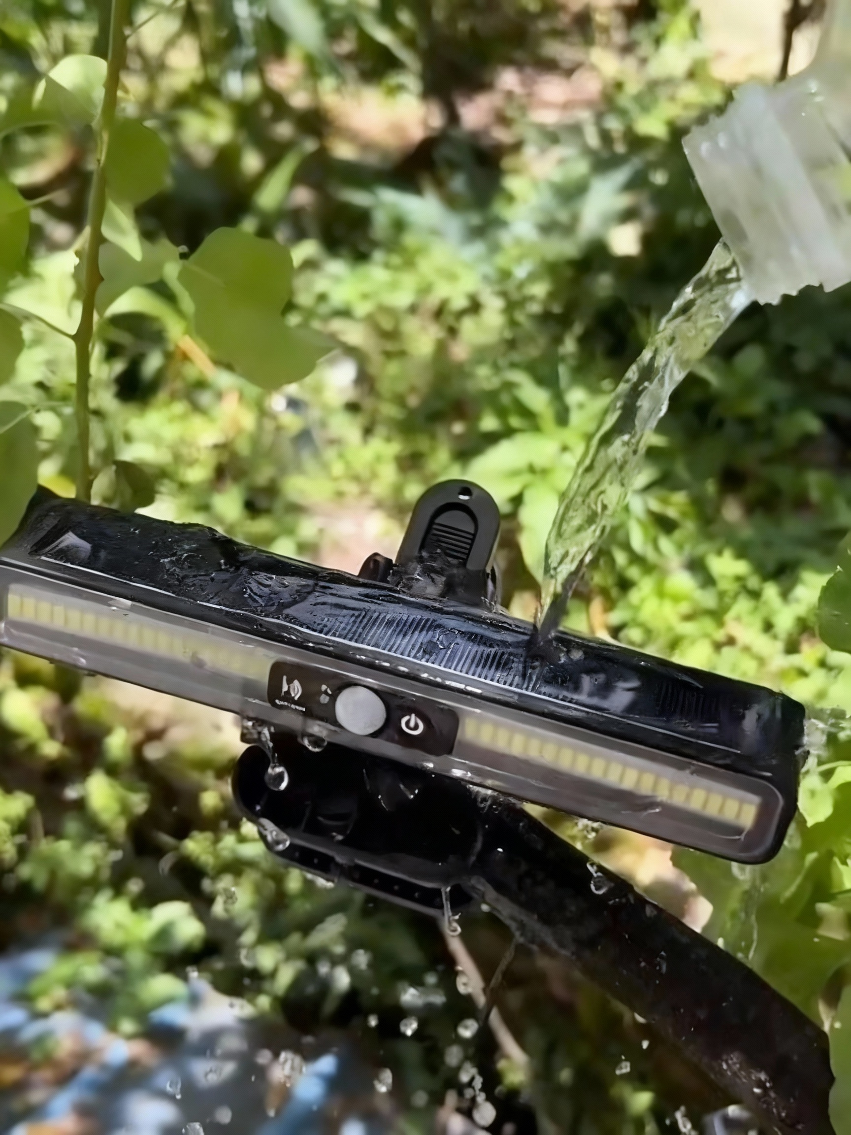 Solar Clip Light with Motion Sensor – Waterproof Outdoor Camping & Garden Light