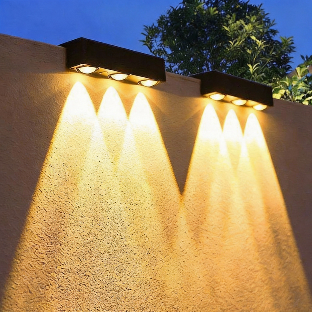 Solar - Powered Wall Washer Light: Enhance Your Outdoor Walls
