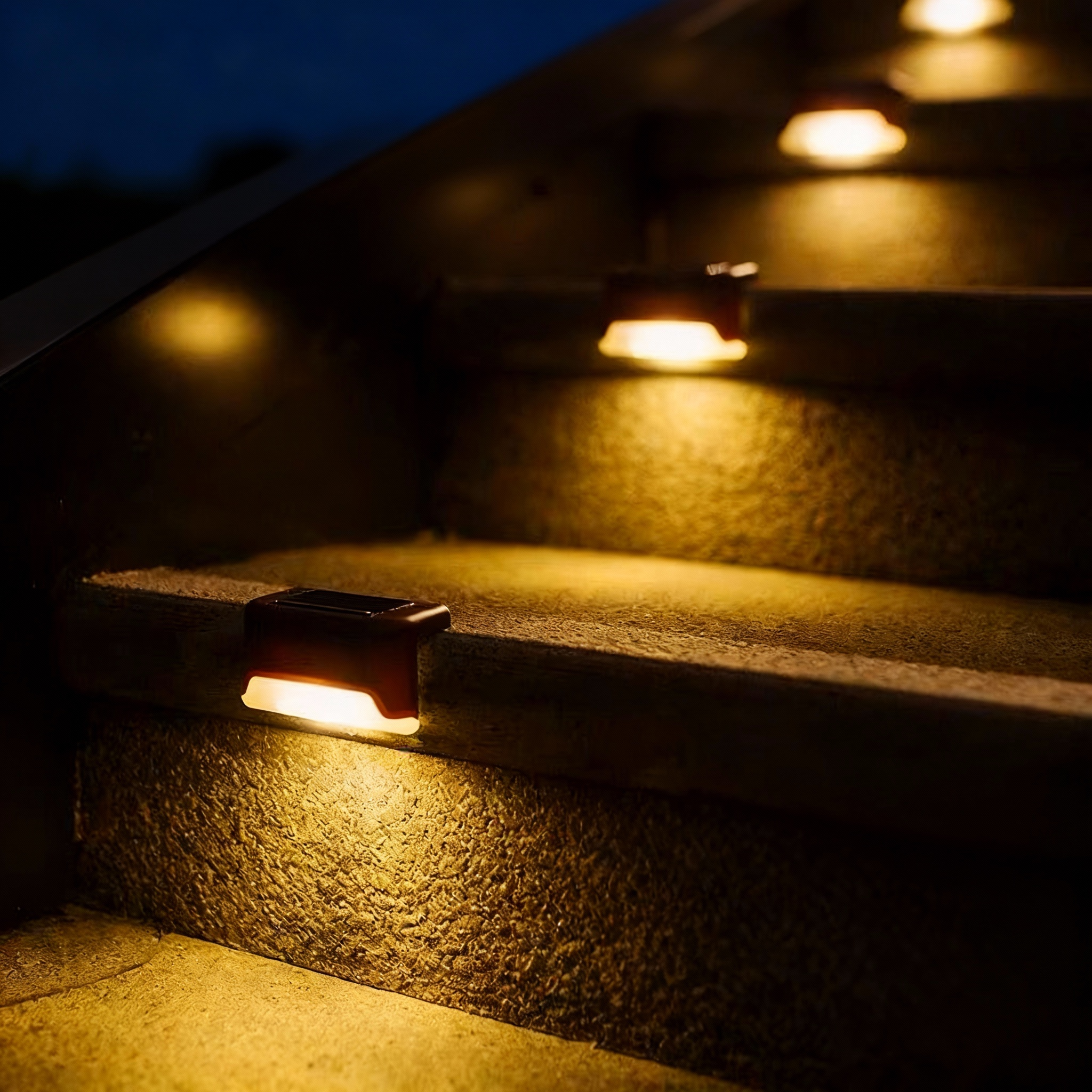 Waterproof Solar Stair Lights - Light Up Your Steps