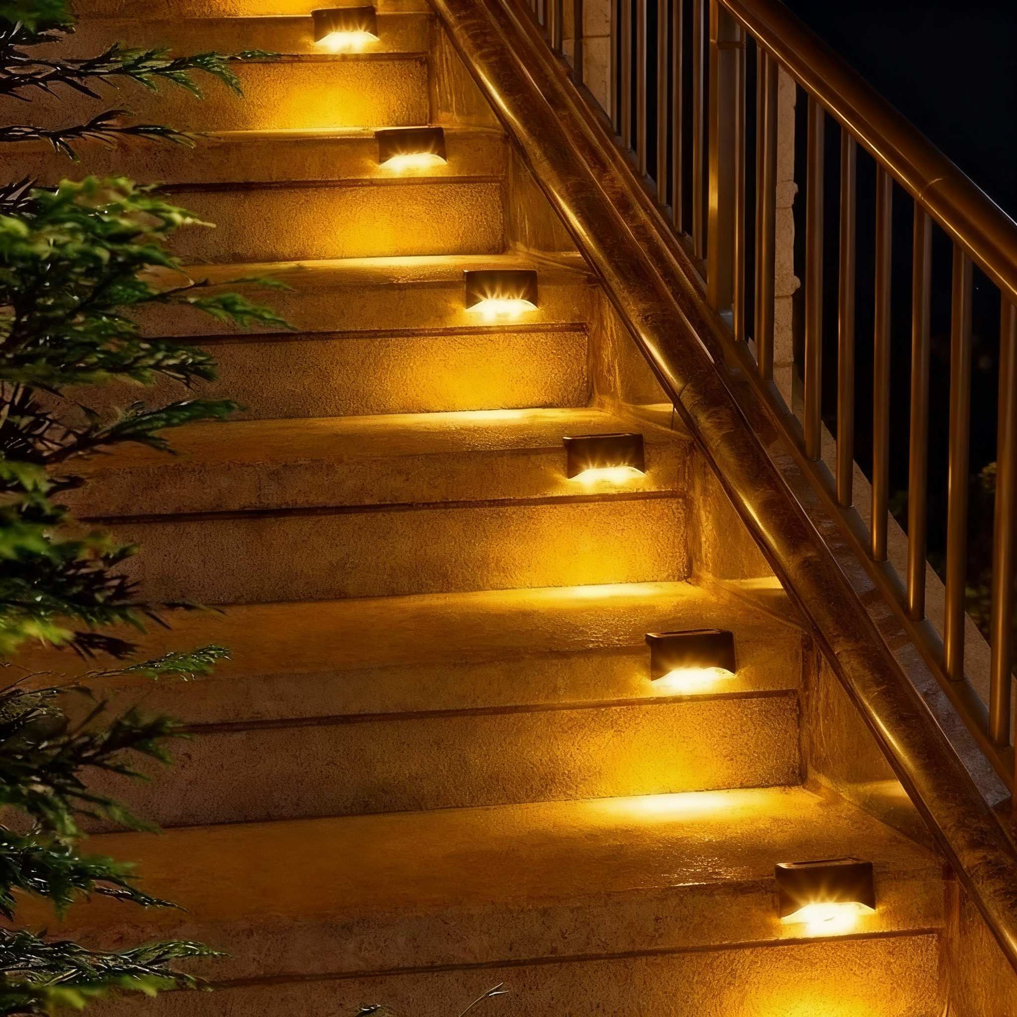 Waterproof Solar Stair Lights - Light Up Your Steps