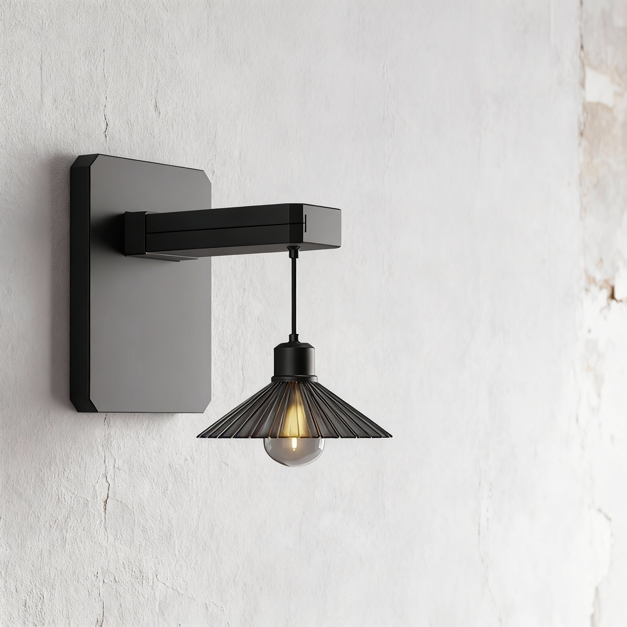Solar - Powered Wall Light: Stylish & Practical