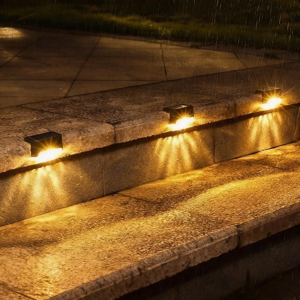 Waterproof Solar Stair Lights - Light Up Your Steps