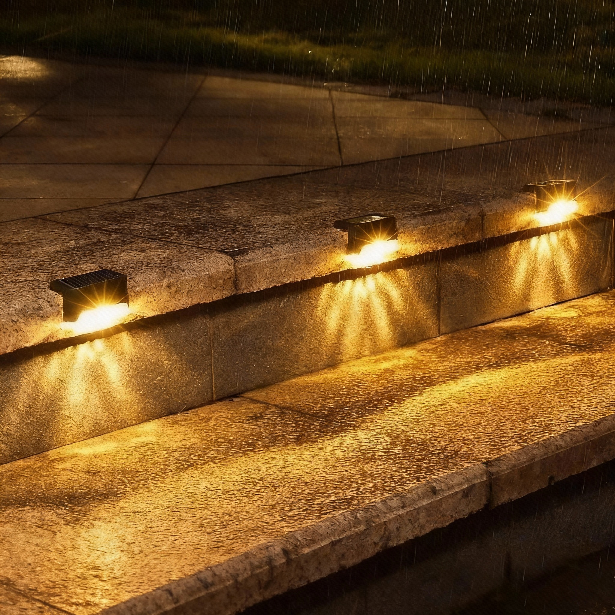 Waterproof Solar Stair Lights - Light Up Your Steps