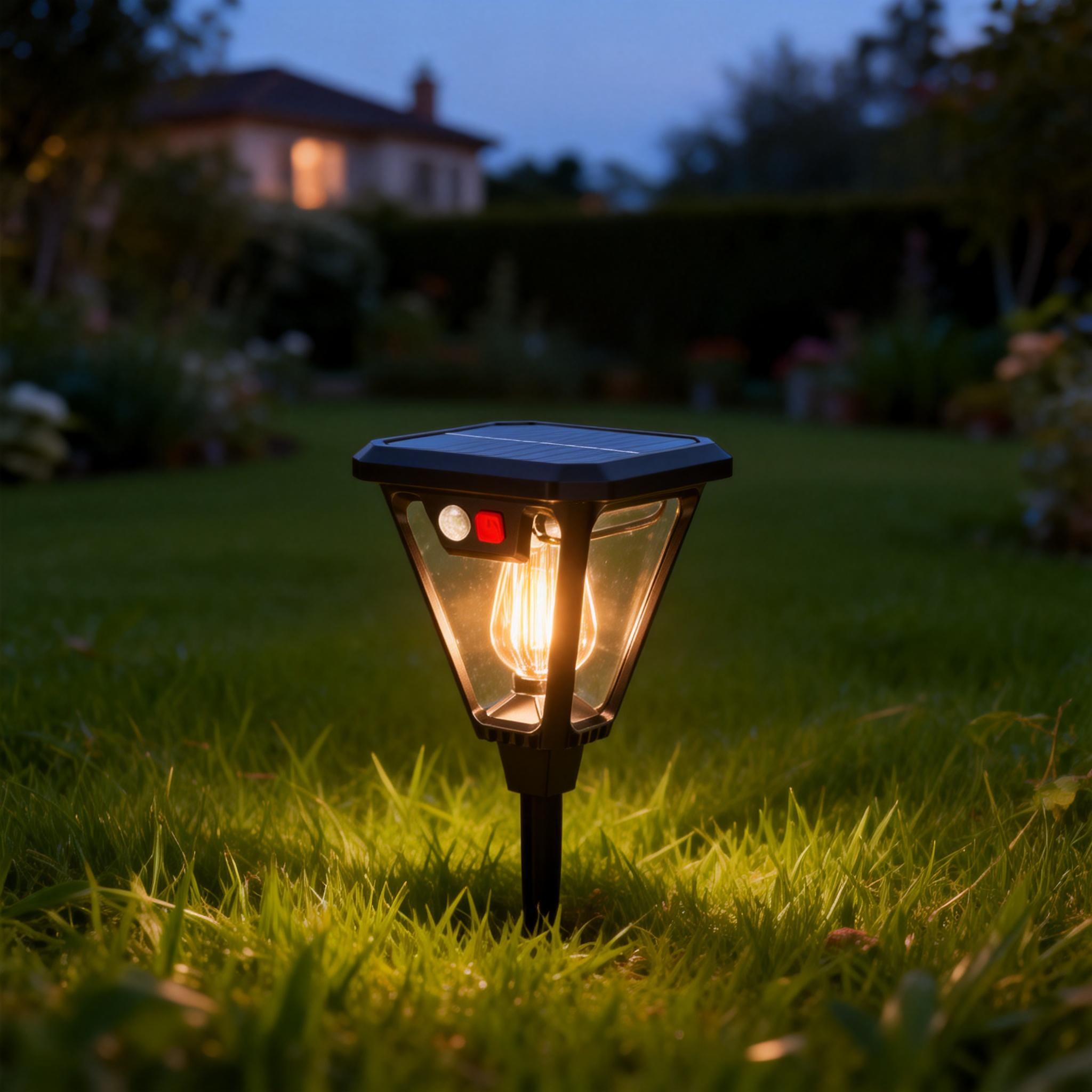 Solar - Powered Path Light: Illuminate Your Outdoor Pathways